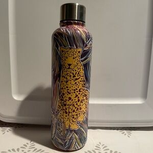 Leopard Print Insulated Water Bottle